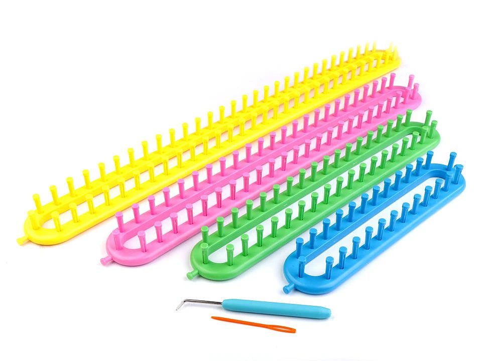 Attēls ar Tapošanas (Knitting Loom) adīšanas komplekts – pieejams Šarlotes audumi