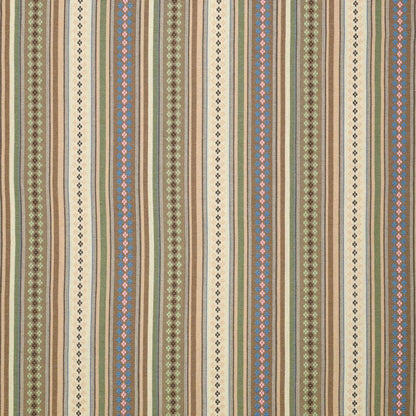 tissu à motif traditionnel - tons verts 200 g/m²