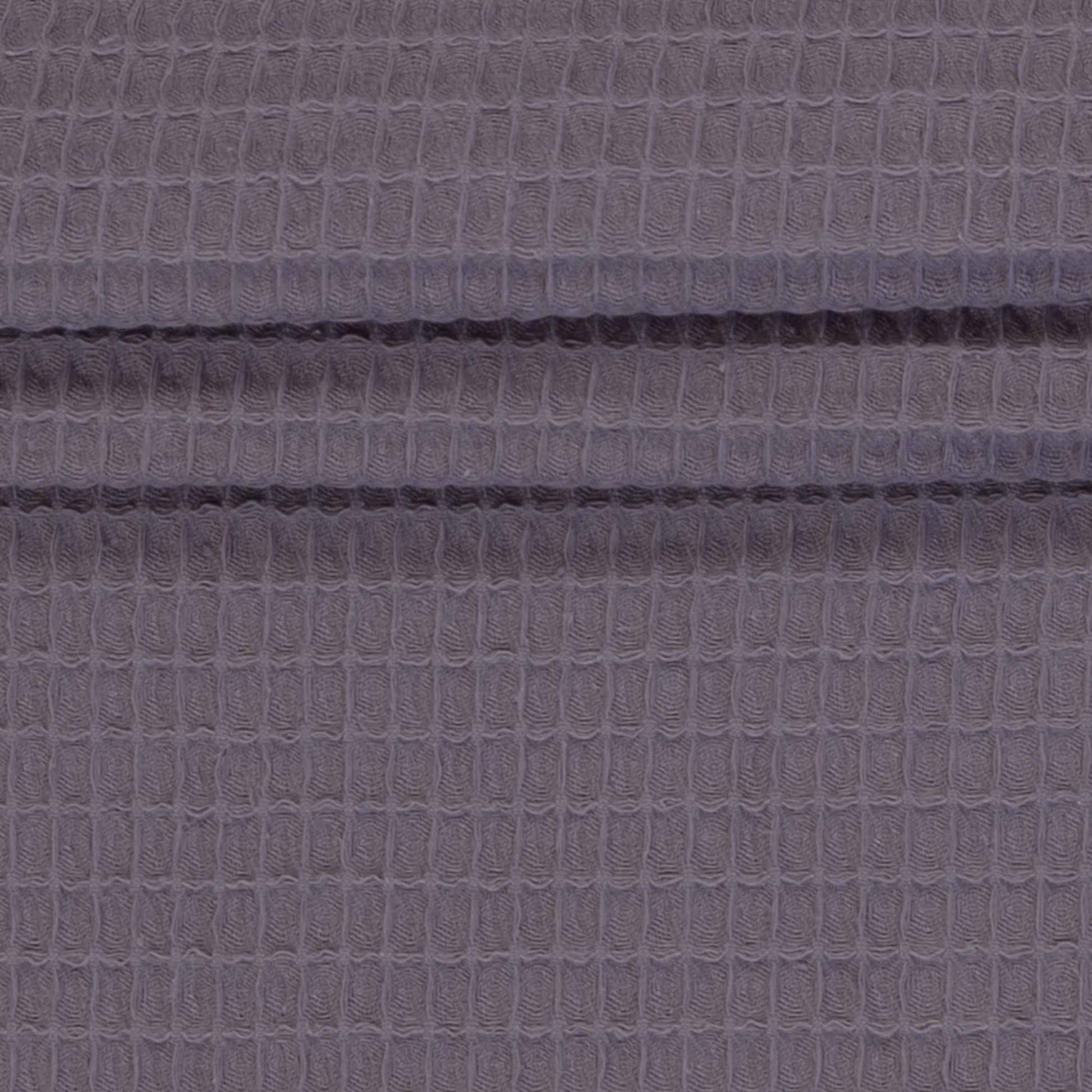 Attēls ar Vafeļaudums - dūmakains lavandas tonis 230 g/m² – pieejams Šarlotes audumi