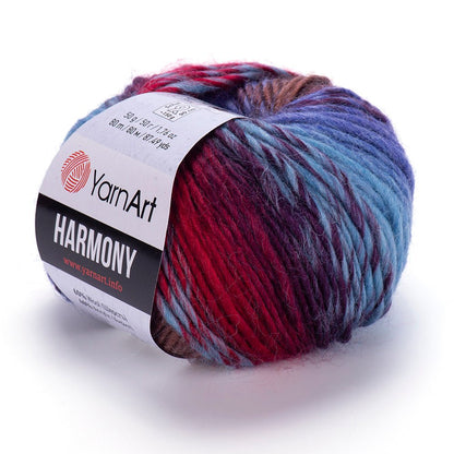 Wool Yarn Yarn Art Harmony - multicolour 80 m 50g #A – 1