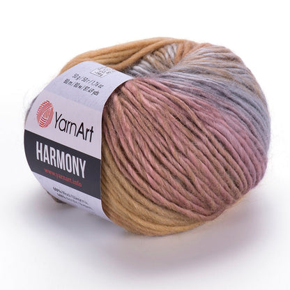 Wool Yarn Yarn Art Harmony - multicolored 80 m 50g #A - 9