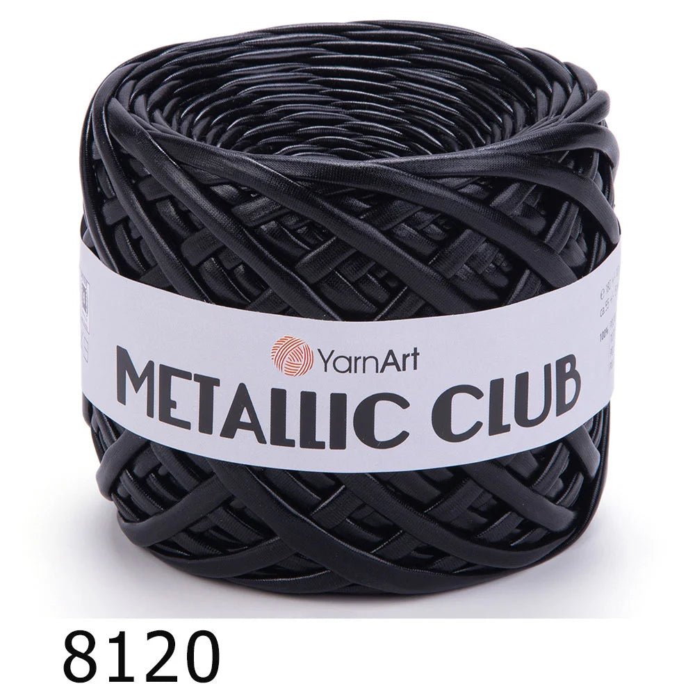 YarnArt Metallic Club – metalizuoti juostiniai siūlai nėrimui ir rankdarbiams 180 g / 55 m – įsigyk internetu parduotuvėje „Šarlotės audiniai“