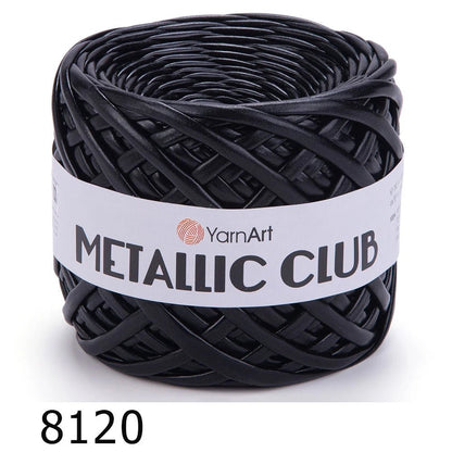 YarnArt Metallic Club – metalizuoti juostiniai siūlai nėrimui ir rankdarbiams 180 g / 55 m – įsigyk internetu parduotuvėje „Šarlotės audiniai“