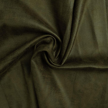Image de tissu suédine avec élasthanne - vert foncé 280 g/m² – disponible chez Šarlotes audumi