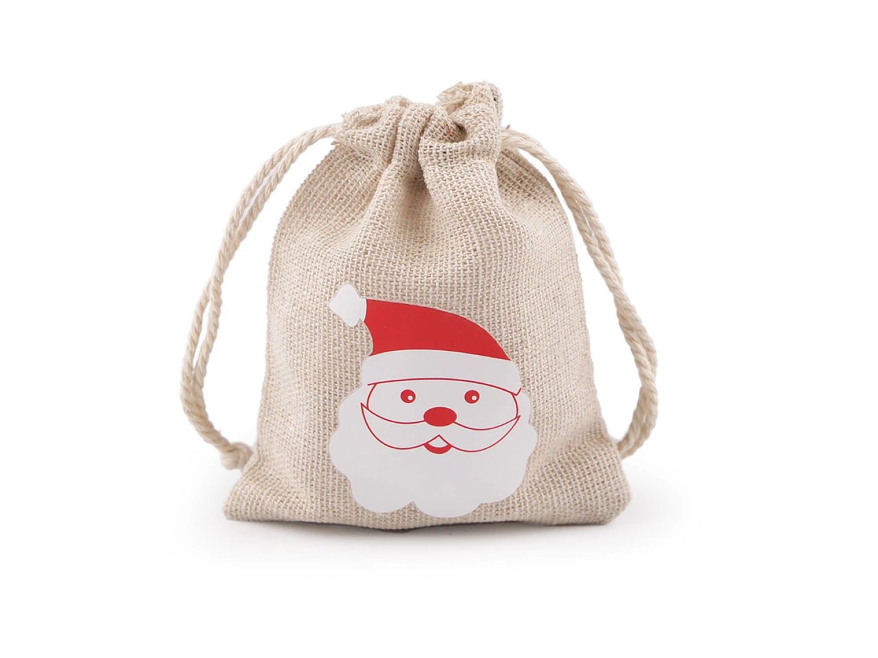 Christmas gift bag image 8 × 10 cm – available online at Charlotte's Fabrics