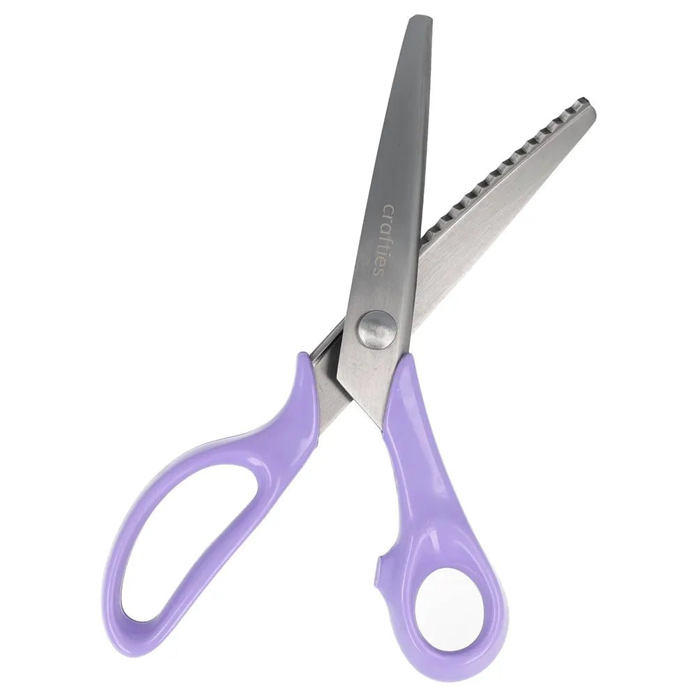 Attēls ar Zigzag šķēres Crafties 20,3 cm – pieejams Šarlotes audumi