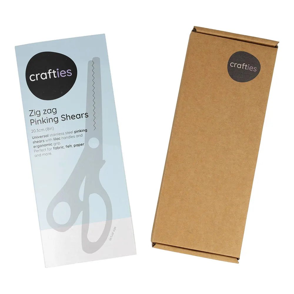 Attēls ar Zigzag šķēres Crafties 20,3 cm – pieejams Šarlotes audumi