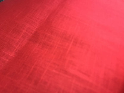 100 % tissu Lina rouge vif 230 g/m²