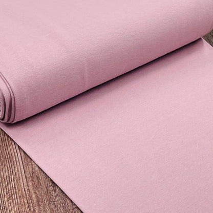 Stoff-Besatzkante | Manschette in Puderrosa 270 g/m²