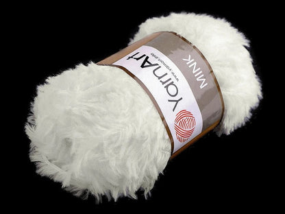 Yarn Art MINK creamy white 75m 50g #330