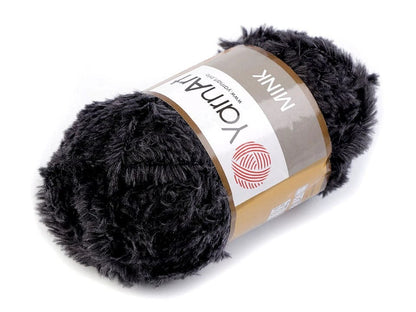 Yarn Art MINK dark gray 75m 50g #336