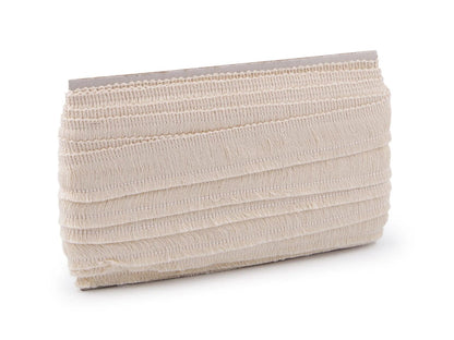 Baumwollfransen 25 mm - beige