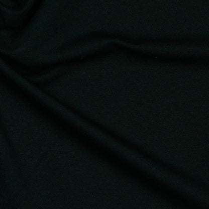 Baumwoll-Loopback-Strickstoff, schwarz, 235 g/m² (GOTS-zertifiziert)