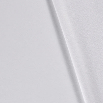 Maille ouatinée en coton blanche 285 g/m²