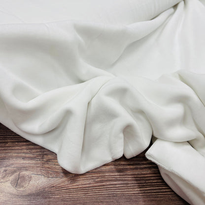 Velours de coton blanc 250 g/m²m