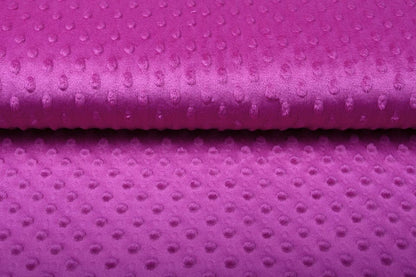 Minky polaire fuchsia 260 g/m²