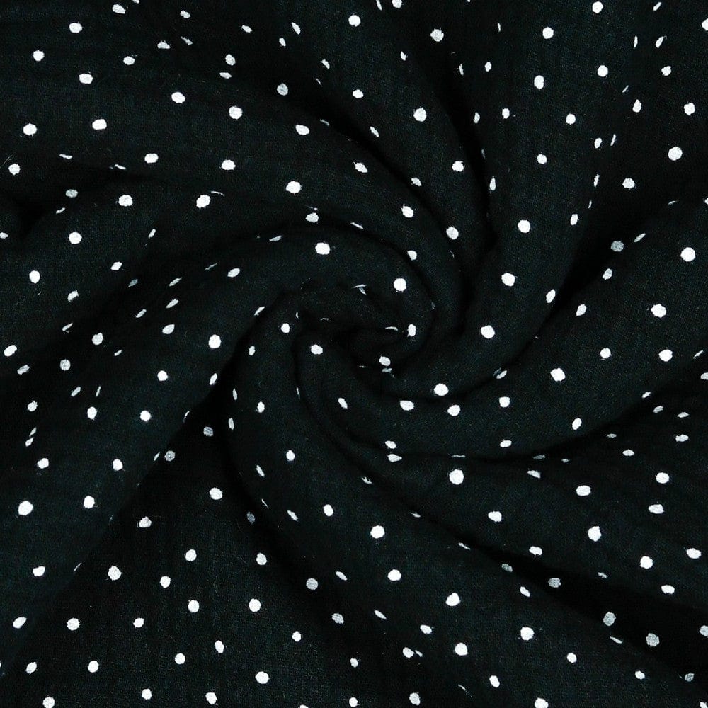 Muslinas su taškeliais