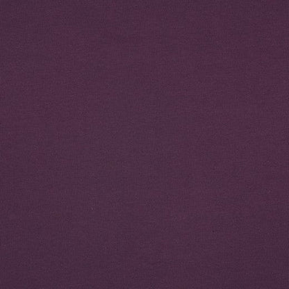 Jersey de coton fin - aubergine 215 g/m²