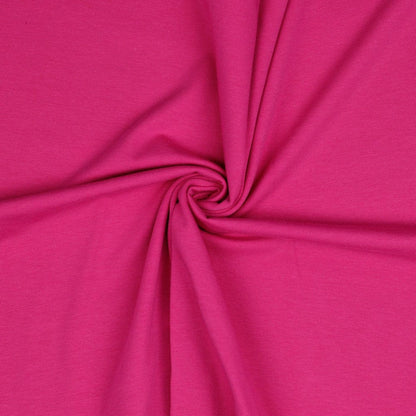 Dünner Baumwolljersey, Fuchsia 215 g/m²