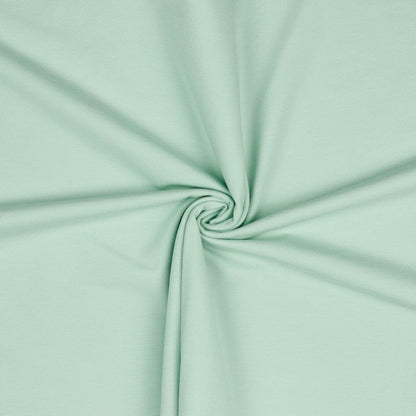 Jersey de coton fin vert clair 215 g/m²