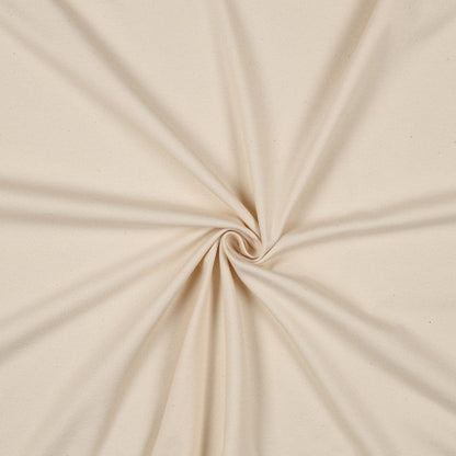 Thin natural unbleached cotton jersey 215 g/m²
