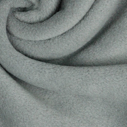 Tissu polaire premium anti-boulochage gris 240 g/m²