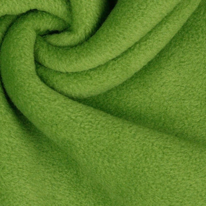 Premium Anti-Pilling Green Fleece Fabric 240 g/m²