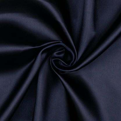 Dunkelblauer Satin 90 g/m²