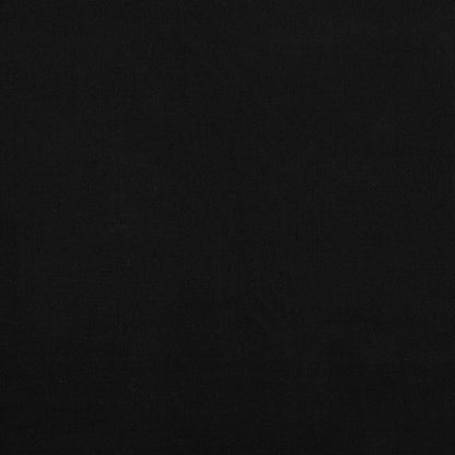 Fine black cotton corduroy 145 g/m²