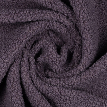 Teddy fabric lilac 270 g/m²