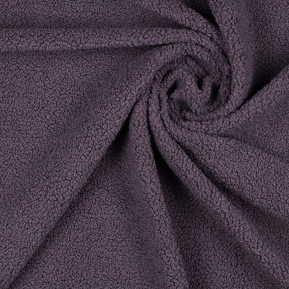 Teddy fabric, lilac 270 g/m²
