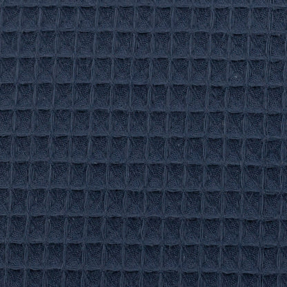 Waffelstoff – Jeansblau 230 g/m²