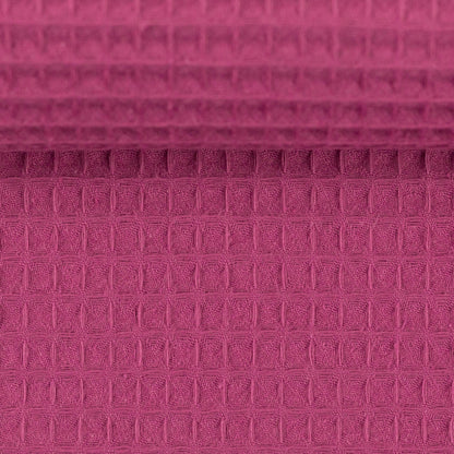 Tissu gaufré fuchsia 230 g/m²