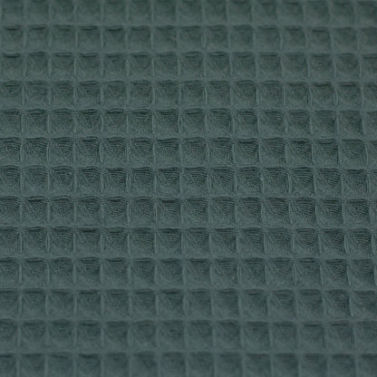 Tissu gaufré vert gris foncé 230 g/m²